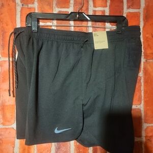 Nike Stride Running Division Shorts Dri-Fit 4" Brief-Lined Black FB6870-010 XL
